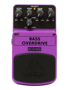 Pedal De Baixo Overdrive Behringer Bod-400