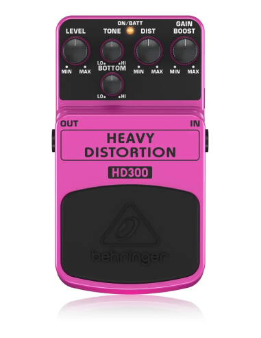 Pedal Behringer Hd-300 Heavy Distortion Guitarra Distorsion