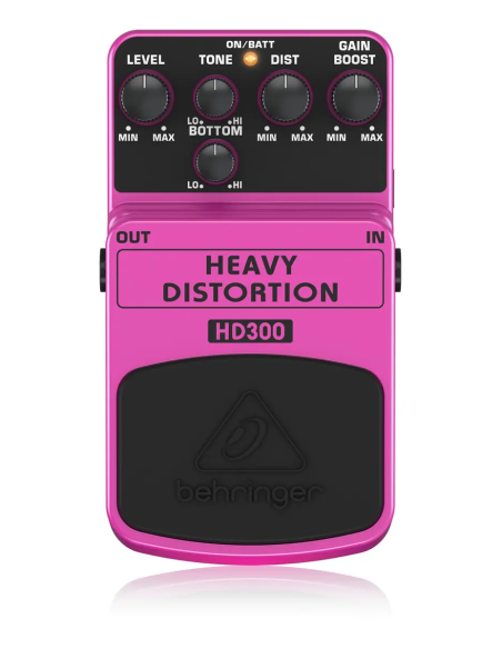 Pedal Behringer Hd-300 Heavy Distortion Guitarra Distorsion