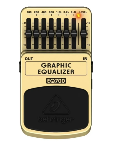 Behringer Eq-700 Pedal Ecualizador Grafico De 7 Bandas