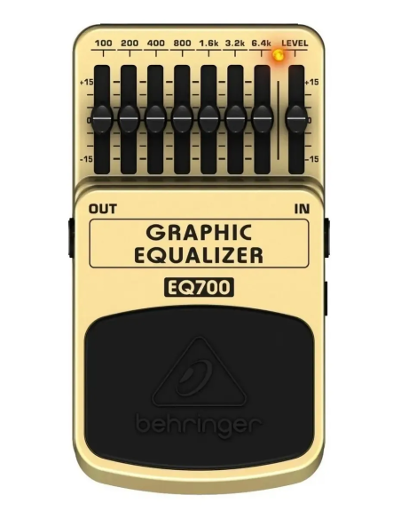 Behringer Eq-700 Pedal Ecualizador Grafico De 7 Bandas