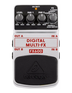 Pedal Behringer Fx-600 Digital Multi-fx Gris 2