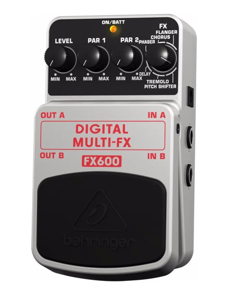 Pedal Behringer Fx-600 Digital Multi-fx Gris