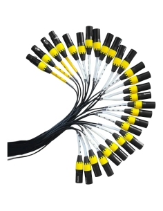 Snake 24 Canales, 4 Retornos, 30m Solcor Rs24c30 2