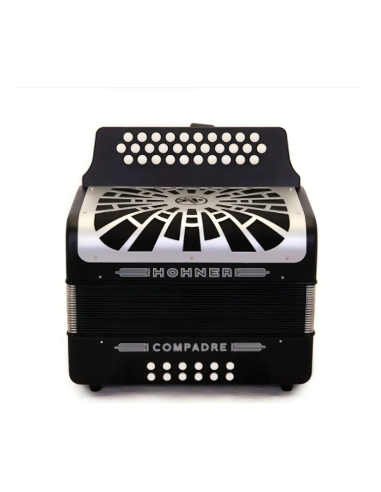 Hohner Acordeón Compadre Fbbeb Negro A48421