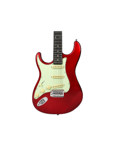 Guitarra Tagima Stratocaster Tg500 Sb para zurdos, profesional, color caramelo, manzana, 2