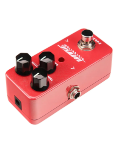 Pedal Distorsión NUX Brownie NDS-2 Para Guitarra Eléctrica Rojo