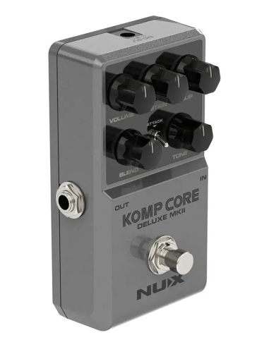 Pedal Compresor NUX Kompcore Deluxe MKII Para Guitarra Eléctrica