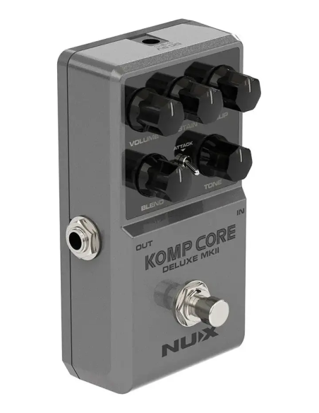 Pedal Compresor NUX Kompcore Deluxe MKII Para Guitarra Eléctrica