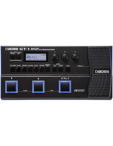 Pedal de efecto Boss GT Guitar Effects Processor GT-1 negro