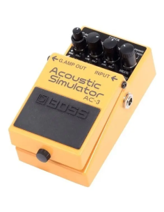 Pedal De Guitarra Ac-3 Acustic Simulator - Ac3 Boss Cor Laranja-claro 2