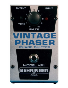 Behringer Vp-1 Petal Vintage Phaser Totalmente Full Color Gris