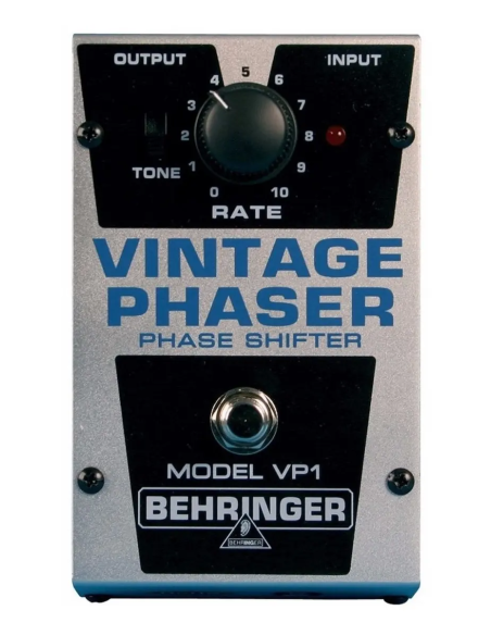Behringer Vp-1 Petal Vintage Phaser Totalmente Full Color Gris