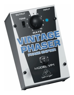 Behringer Vp-1 Petal Vintage Phaser Totalmente Full Color Gris 2