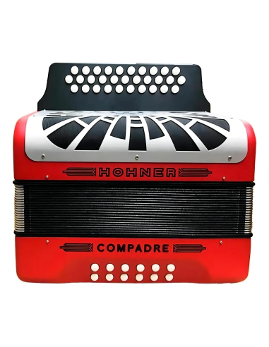 Acordeón Diatónico Hohner A48441 31 Botones Rojo