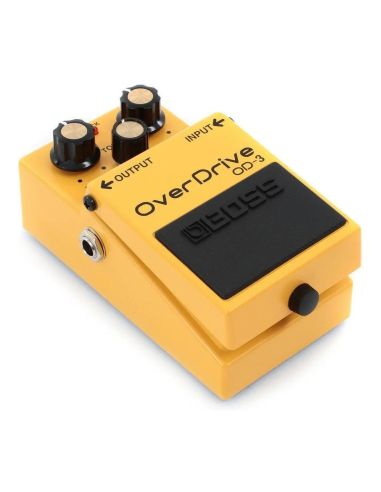 Pedal de efecto Boss OverDrive OD-3 amarillo