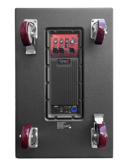 Sistema de Audio Profesional Premiata COLOSSO XV Bluetooth con DSP y Subwoofer Activo de 15"